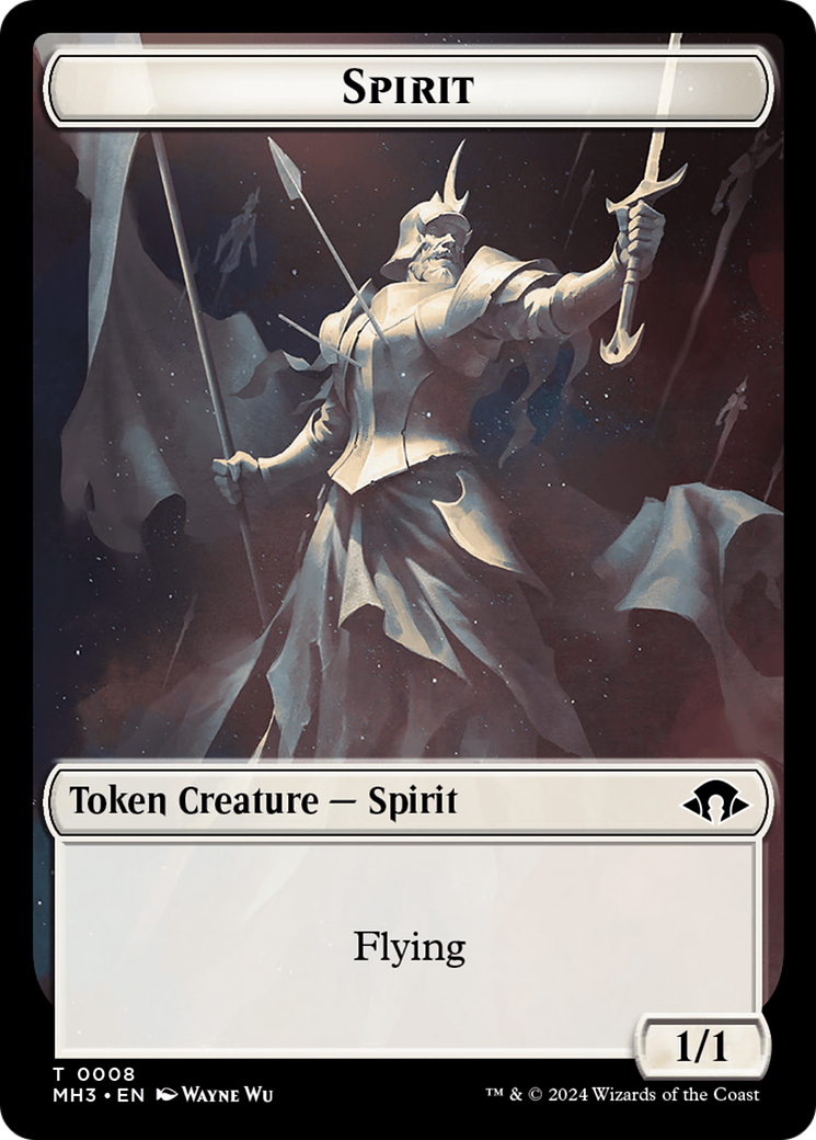 Servo // Spirit (0008) Double-Sided Token [Modern Horizons 3 Tokens] - Magic: The Gathering - Card Brawlers | Quebec | Canada |
