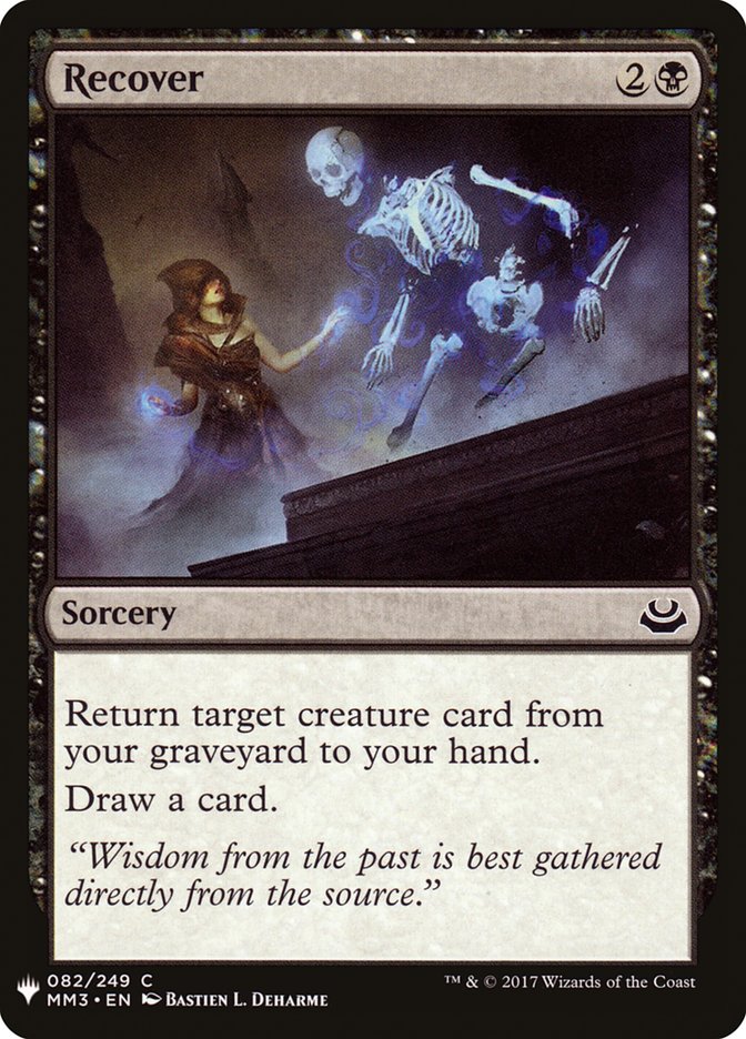 Recover [Mystery Booster] - Magic: The Gathering - Card Brawlers | Quebec | Canada |