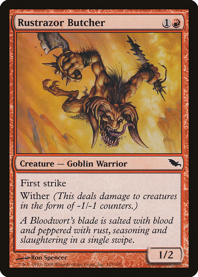 Rustrazor Butcher [Shadowmoor] - Magic: The Gathering - Card Brawlers | Quebec | Canada |