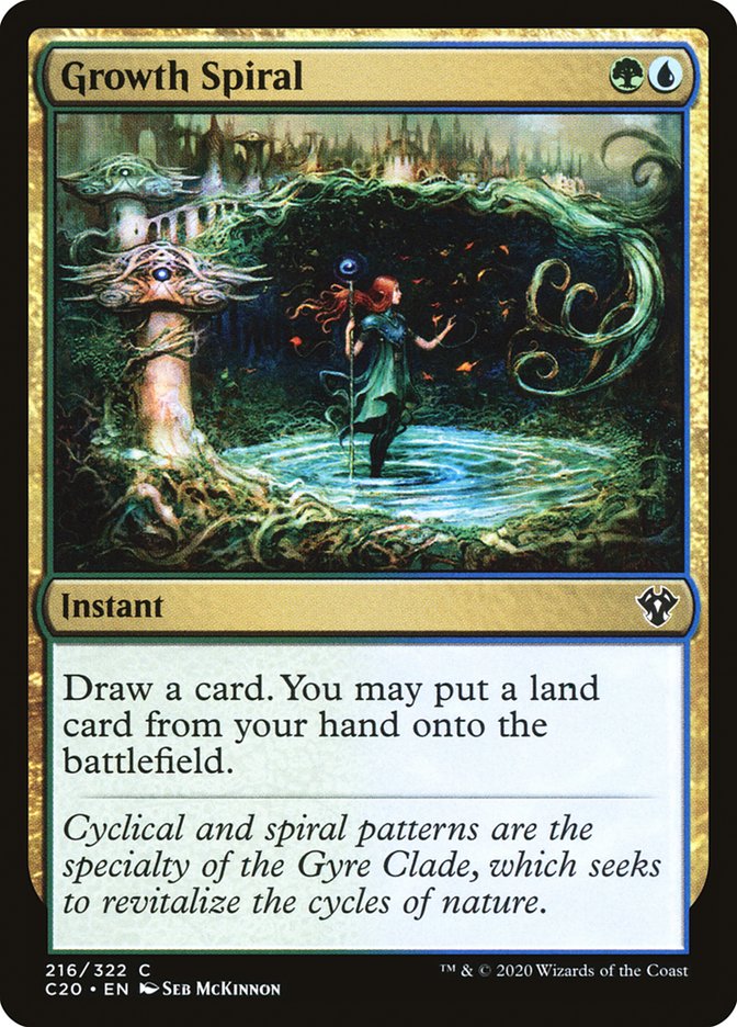 Growth Spiral [Commander 2020] - Magic: The Gathering - Card Brawlers | Quebec | Canada |