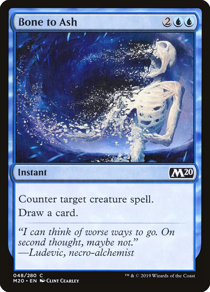 Bone to Ash [Core Set 2020] - Magic: The Gathering - Card Brawlers | Quebec | Canada |