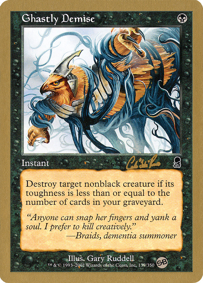 Ghastly Demise (Carlos Romao) (SB) [World Championship Decks 2002] - Magic: The Gathering - Card Brawlers | Quebec | Canada |