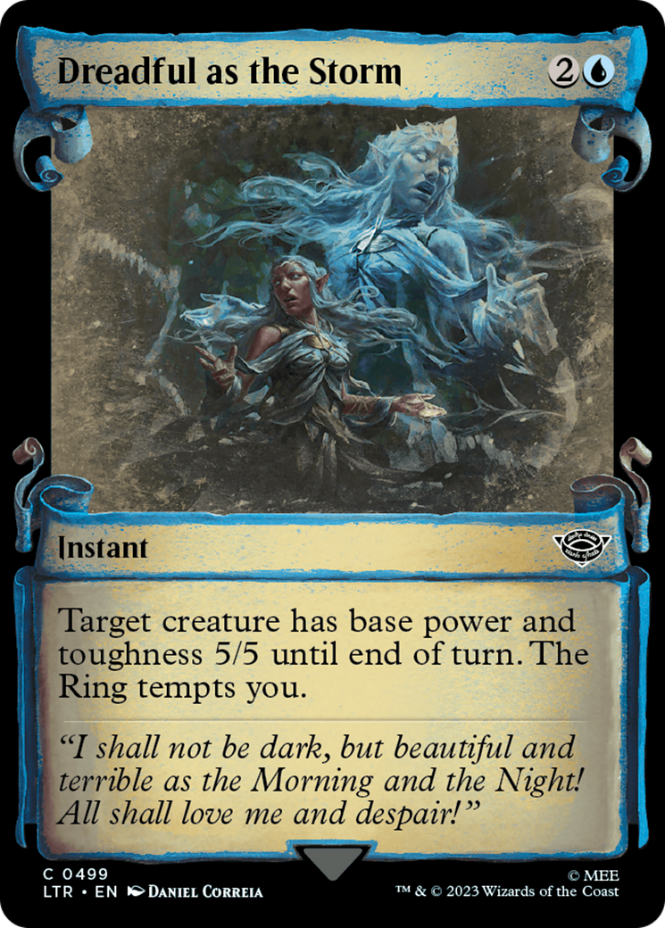 Dreadful as the Storm [The Lord of the Rings: Tales of Middle-Earth Showcase Scrolls] - Magic: The Gathering - Card Brawlers | Quebec | Canada |