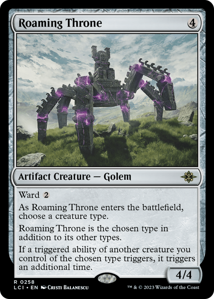 Roaming Throne [The Lost Caverns of Ixalan] - Magic: The Gathering - Card Brawlers | Quebec | Canada |