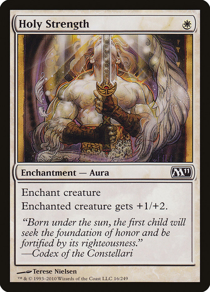 Holy Strength [Magic 2011] - Magic: The Gathering - Card Brawlers | Quebec | Canada |