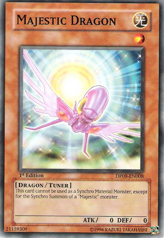 Majestic Dragon [DP09-EN008] Common - Yu-Gi-Oh! - Card Brawlers | Quebec | Canada |