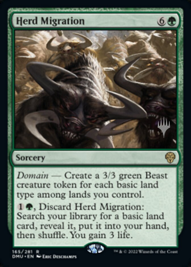 Herd Migration (Promo Pack) [Dominaria United Promos] - Magic: The Gathering - Card Brawlers | Quebec | Canada |