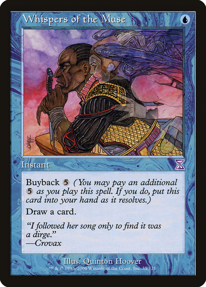 Whispers of the Muse [Time Spiral Timeshifted] - Magic: The Gathering - Card Brawlers | Quebec | Canada |