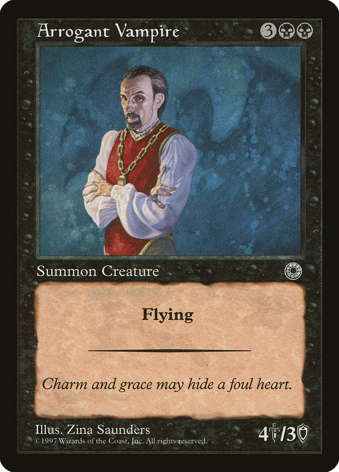 Arrogant Vampire [Portal] - Magic: The Gathering - Card Brawlers | Quebec | Canada |