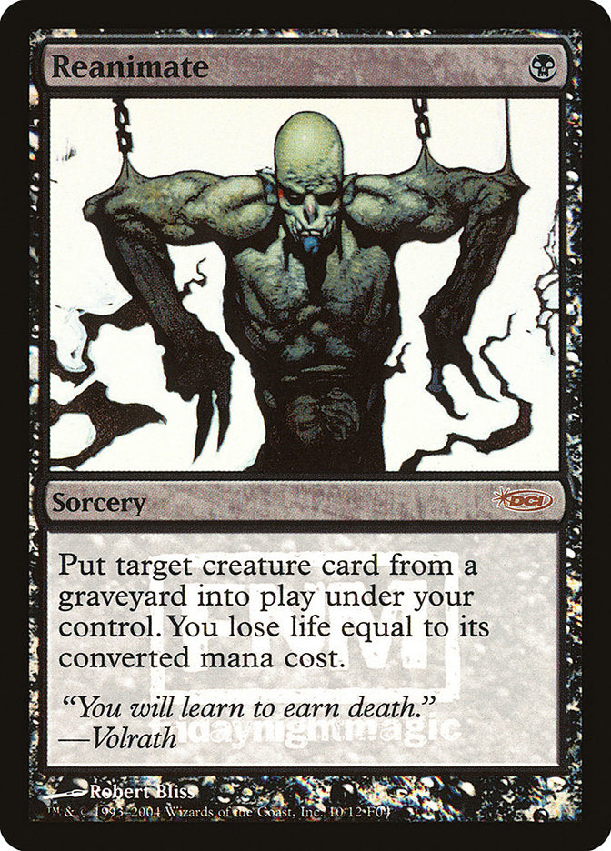 Reanimate [Friday Night Magic 2004] - Magic: The Gathering - Card Brawlers | Quebec | Canada |
