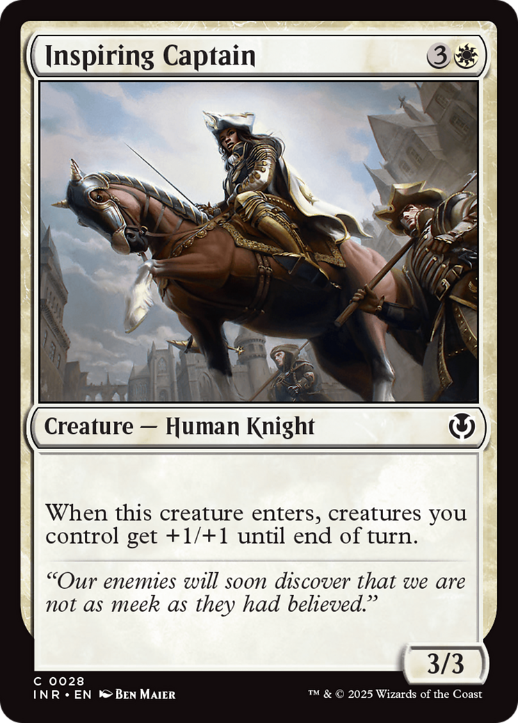 Inspiring Captain [Innistrad Remastered] - Magic: The Gathering - Card Brawlers | Quebec | Canada |