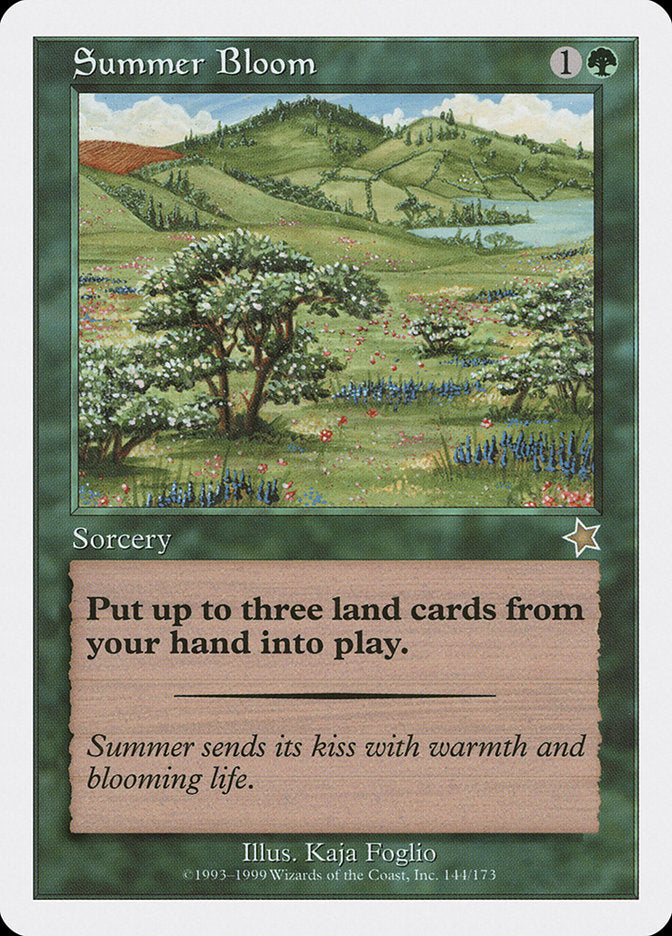 Summer Bloom [Starter 1999] - Magic: The Gathering - Card Brawlers | Quebec | Canada |