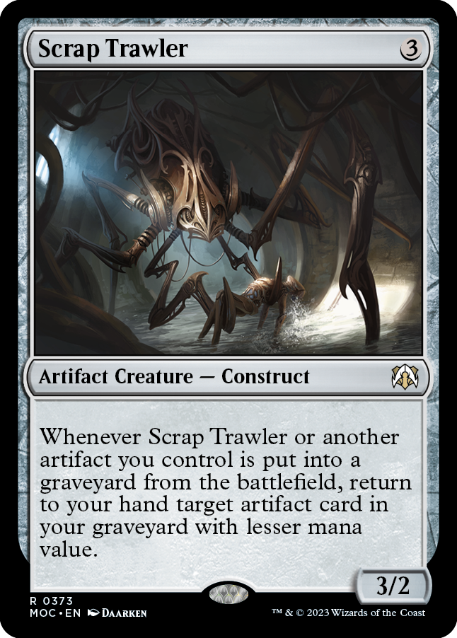 Scrap Trawler [March of the Machine Commander] - Magic: The Gathering - Card Brawlers | Quebec | Canada |