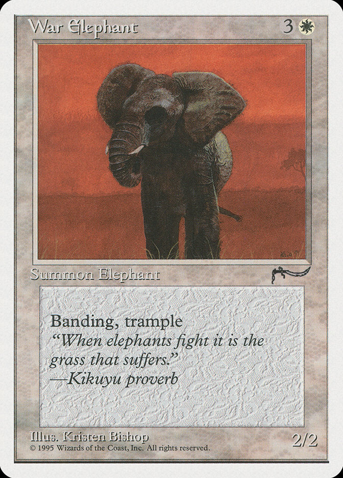 War Elephant [Chronicles] - Magic: The Gathering - Card Brawlers | Quebec | Canada |