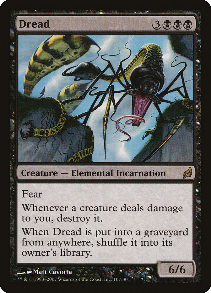 Dread [Lorwyn] - Magic: The Gathering - Card Brawlers | Quebec | Canada |