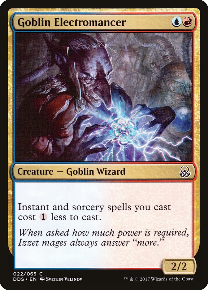 Goblin Electromancer [Duel Decks: Mind vs. Might] - Magic: The Gathering - Card Brawlers | Quebec | Canada |