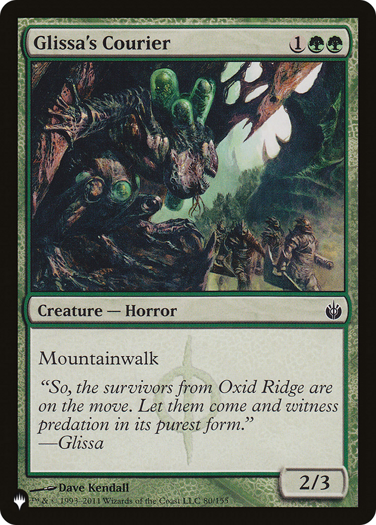 Glissa's Courier [The List] - Magic: The Gathering - Card Brawlers | Quebec | Canada |