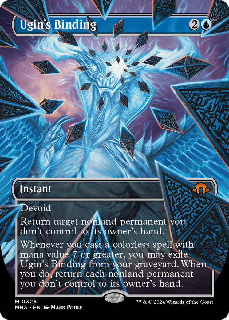 Ugin's Binding (Borderless) [Modern Horizons 3] - Magic: The Gathering - Card Brawlers | Quebec | Canada |