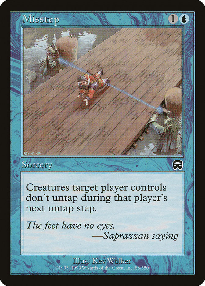 Misstep [Mercadian Masques] - Magic: The Gathering - Card Brawlers | Quebec | Canada |