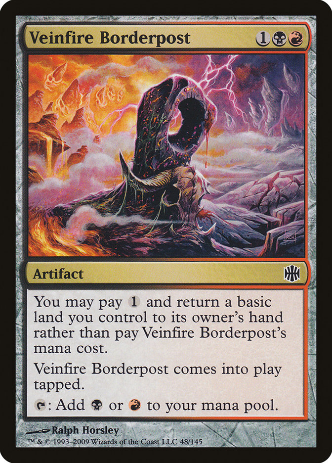 Veinfire Borderpost [Alara Reborn] - Magic: The Gathering - Card Brawlers | Quebec | Canada |