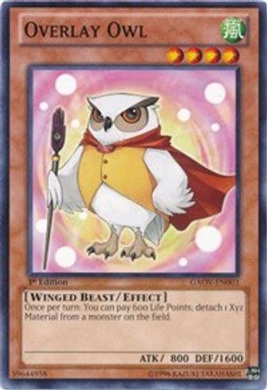 Overlay Owl [GAOV-EN003] Common - Yu-Gi-Oh! - Card Brawlers | Quebec | Canada |