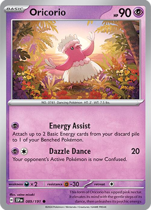 Oricorio (089/191) [Scarlet & Violet: Surging Sparks] - Pokémon - Card Brawlers | Quebec | Canada |
