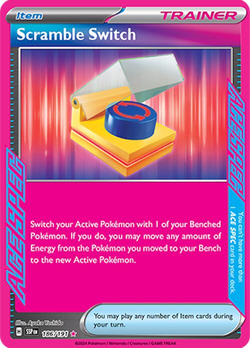Scramble Switch (186/191) [Scarlet & Violet: Surging Sparks] - Pokémon - Card Brawlers | Quebec | Canada |