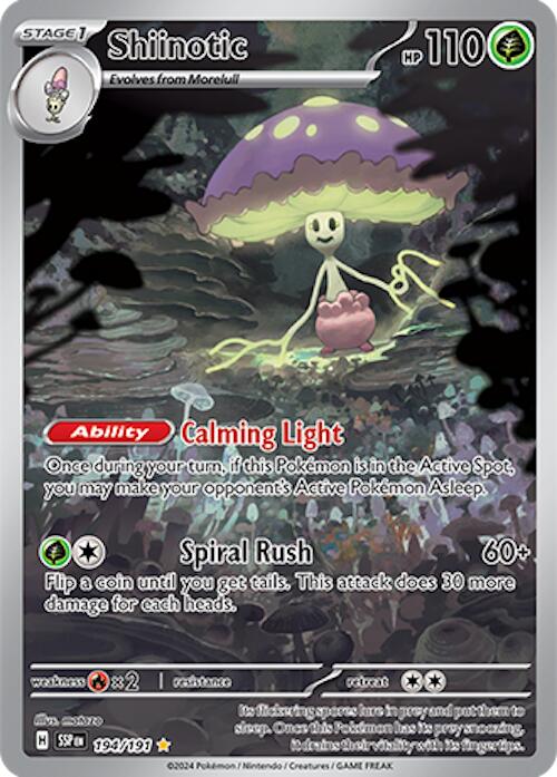 Shiinotic (194/191) [Scarlet & Violet: Surging Sparks] - Pokémon - Card Brawlers | Quebec | Canada |