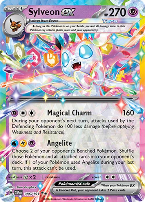 Sylveon ex (086/191) [Scarlet & Violet: Surging Sparks] - Pokémon - Card Brawlers | Quebec | Canada |