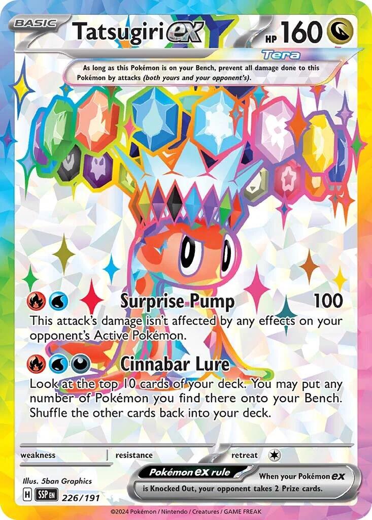 Tatsugiri ex (226/191) [Scarlet & Violet: Surging Sparks] - Pokémon - Card Brawlers | Quebec | Canada |