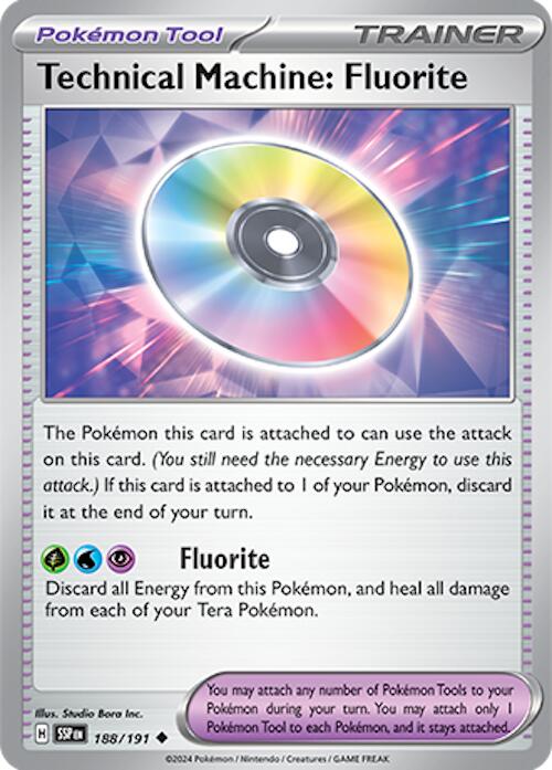 Technical Machine: Fluorite (188/191) [Scarlet & Violet: Surging Sparks] - Pokémon - Card Brawlers | Quebec | Canada |