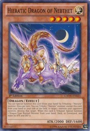 Hieratic Dragon of Nebthet [GAOV-EN021] Common - Yu-Gi-Oh! - Card Brawlers | Quebec | Canada |