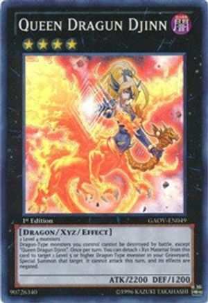 Queen Dragun Djinn [GAOV-EN049] Super Rare - Yu-Gi-Oh! - Card Brawlers | Quebec | Canada |