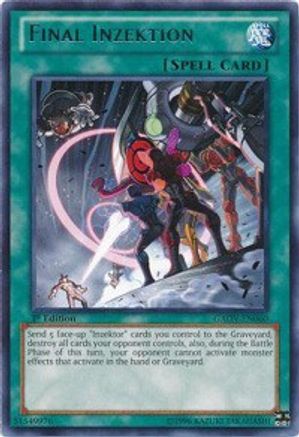 Final Inzektion [GAOV-EN060] Rare - Yu-Gi-Oh! - Card Brawlers | Quebec | Canada |