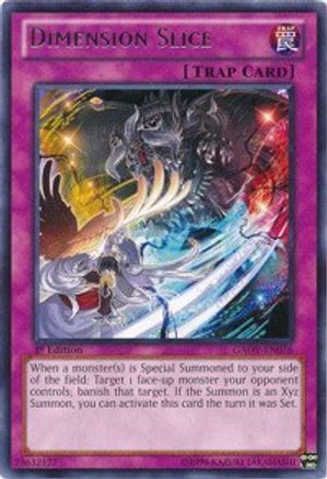 Dimension Slice [GAOV-EN076] Rare - Yu-Gi-Oh! - Card Brawlers | Quebec | Canada |