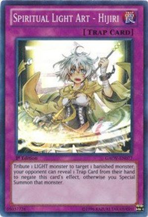 Spiritual Light Art - Hijiri [GAOV-EN077] Super Rare - Yu-Gi-Oh! - Card Brawlers | Quebec | Canada |