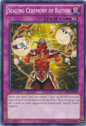 Sealing Ceremony of Raiton [GAOV-EN078] Common - Yu-Gi-Oh! - Card Brawlers | Quebec | Canada |