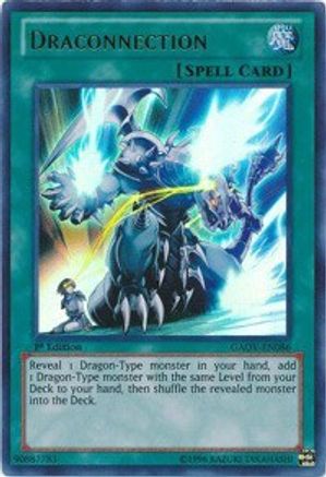 Draconnection [GAOV-EN086] Ultra Rare - Yu-Gi-Oh! - Card Brawlers | Quebec | Canada |
