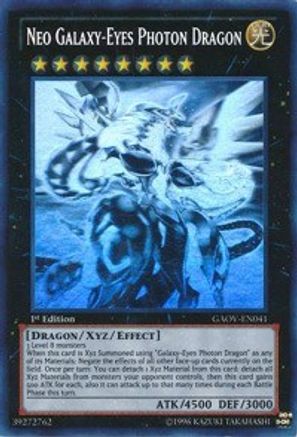 Neo Galaxy-Eyes Photon Dragon [GAOV-EN041] Ghost Rare - Yu-Gi-Oh! - Card Brawlers | Quebec | Canada |