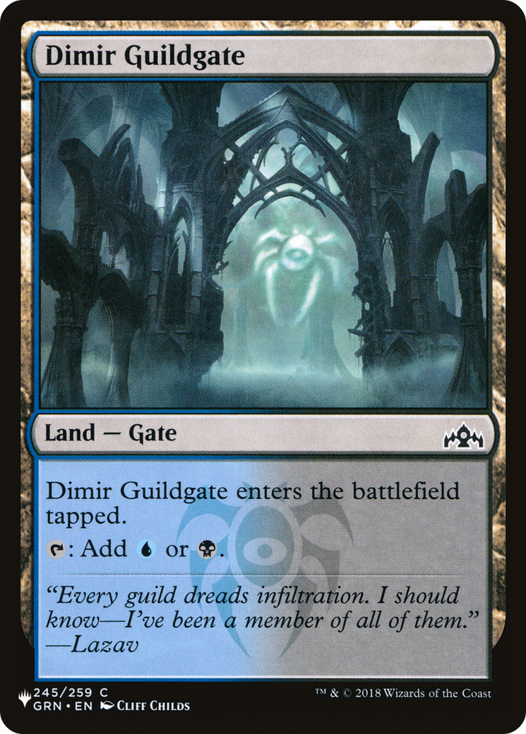 Dimir Guildgate [The List] - Magic: The Gathering - Card Brawlers | Quebec | Canada |
