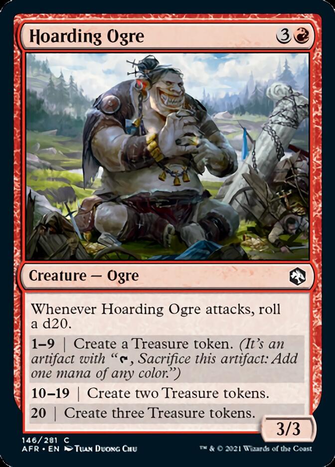 Hoarding Ogre [Dungeons & Dragons: Adventures in the Forgotten Realms] - Magic: The Gathering - Card Brawlers | Quebec | Canada |