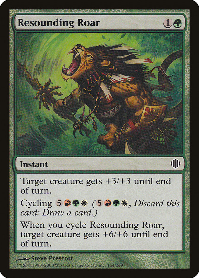 Resounding Roar [Shards of Alara] - Magic: The Gathering - Card Brawlers | Quebec | Canada |