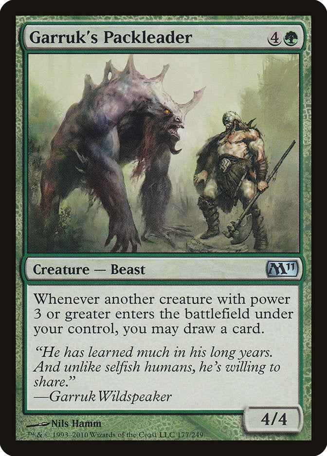 Garruk's Packleader [Magic 2011] - Magic: The Gathering - Card Brawlers | Quebec | Canada |
