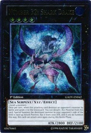 Number 32: Shark Drake [GAOV-EN042] Ultimate Rare - Yu-Gi-Oh! - Card Brawlers | Quebec | Canada |