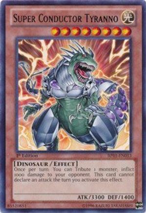 Super Conductor Tyranno [BP01-EN013] Rare - Yu-Gi-Oh! - Card Brawlers | Quebec | Canada |