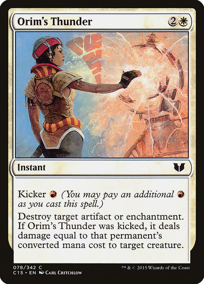 Orim's Thunder [Commander 2015] - Magic: The Gathering - Card Brawlers | Quebec | Canada |