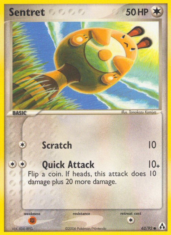 Sentret (62/92) [EX: Legend Maker] - Pokémon - Card Brawlers | Quebec | Canada |