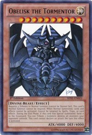 Obelisk the Tormentor [BP01-EN021] Rare - Yu-Gi-Oh! - Card Brawlers | Quebec | Canada |