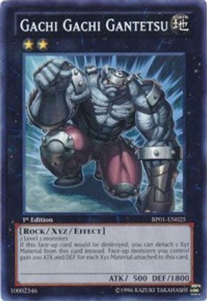 Gachi Gachi Gantetsu [BP01-EN025] Rare - Yu-Gi-Oh! - Card Brawlers | Quebec | Canada |