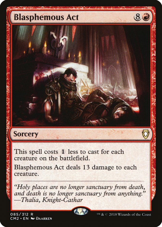 Blasphemous Act [Commander Anthology Volume II] - Magic: The Gathering - Card Brawlers | Quebec | Canada |